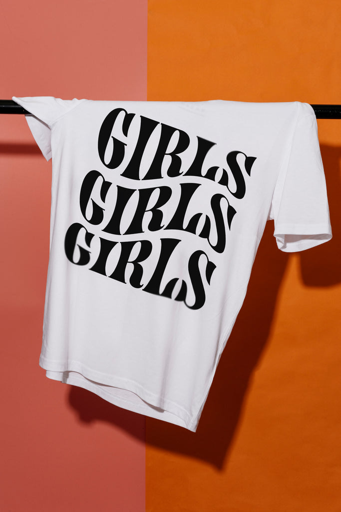 Girls Girls Girls Wavy TShirt