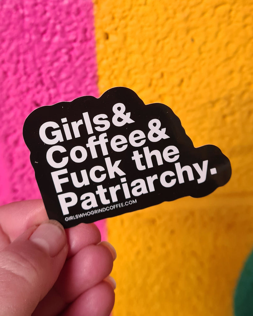 F*ck The Patriarchy Die Cut Sticker