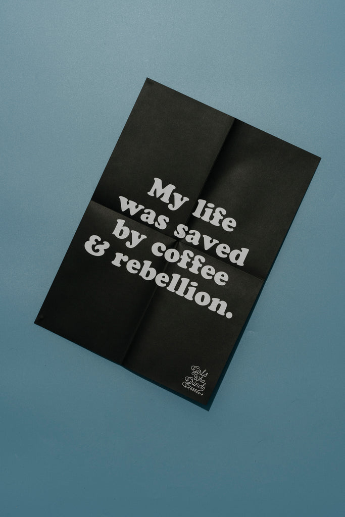 Coffee and Rebellion Poster